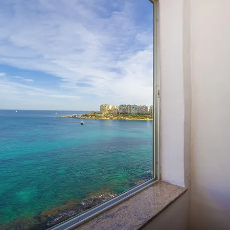 Apartman Spinola Bay Floor Seafront 3 Bedroom With Panoramic Sea Views - By Getawaysmalta