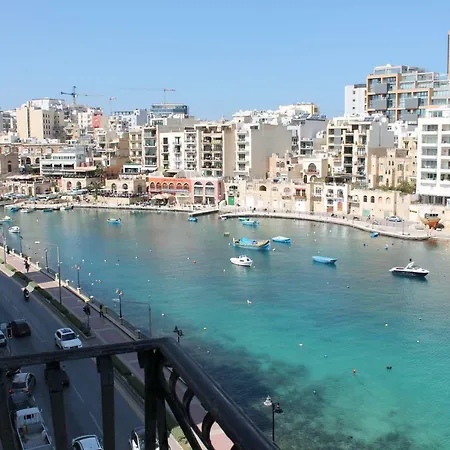 Spinola Bay Floor Seafront 3 Bedroom With Panoramic Sea Views - By Getawaysmalta Apartman