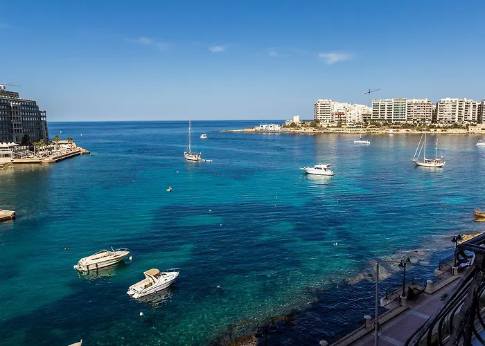 Apartamento Spinola Bay Floor Seafront 3 Bedroom With Panoramic Sea Views - By Getawaysmalta *