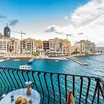 Spinola Bay Floor Seafront 3 Bedroom With Panoramic Sea Views - By Getawaysmalta * Saint Julian's